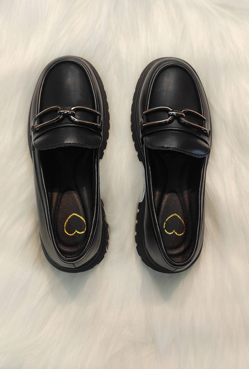 Round Toe Chunky Loafer